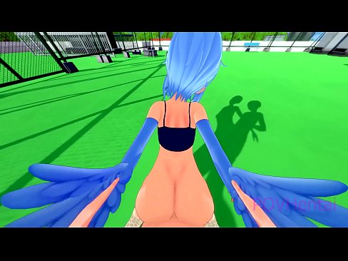 ❤️ Harpyia monstri puella. Anal video apud nos